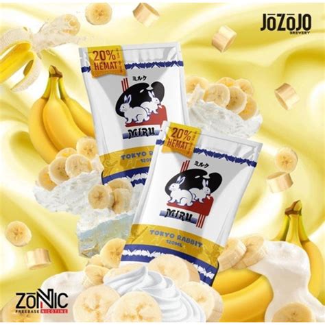 Jual Liquid Miru Creamy Tokyo Rabbit Banana Cream Milk Ml By Jozojo