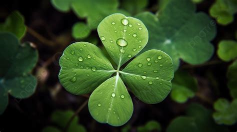 4 Leaf Clovers Wallpaper