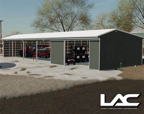 Fs Lac X Implement Shed By Legacyag