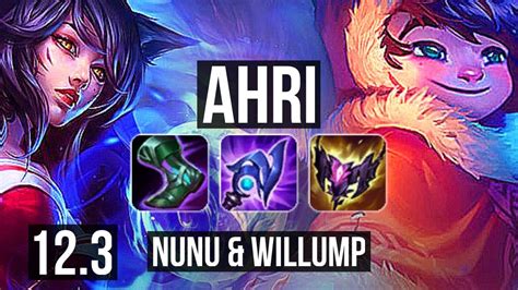 Ahri Vs Nunu And Willump Mid Defeat Rank 7 Ahri 9 2 9 Legendary