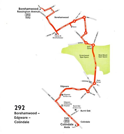 London Bus Route 292