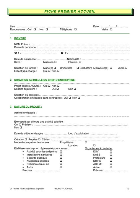 Modelé de fiche téléchargement gratuit documents PDF Word et Excel