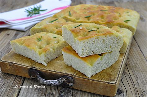 Focaccia Al Rosmarino Ricetta La Cucina Di Rosalba