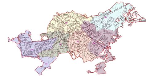 Spartanburg City Council Approves First Reading Of New Districts Map