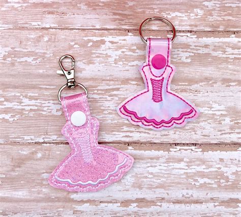 Ballerina Keychain Ballet Key chain Tutu Zipper Pull | Etsy