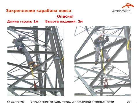 Безопасное проведение работ на высоте - презентация онлайн