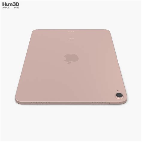 Apple iPad Air 2020 Rose Gold 3D model - Electronics on Hum3D