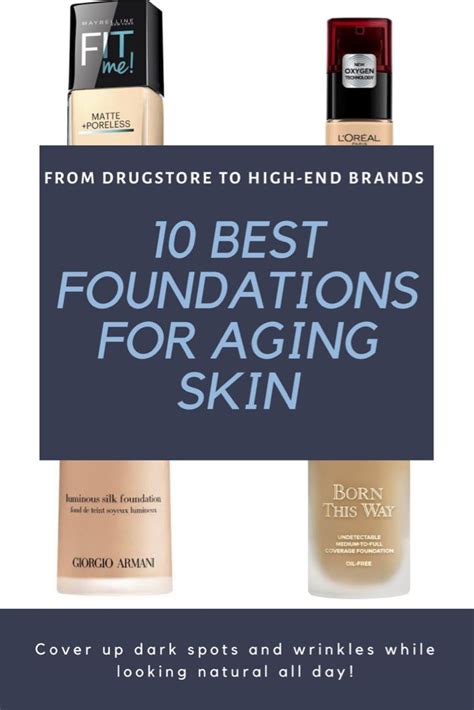 Best Foundations For Aging Skin Natural Looking Products Of 2019