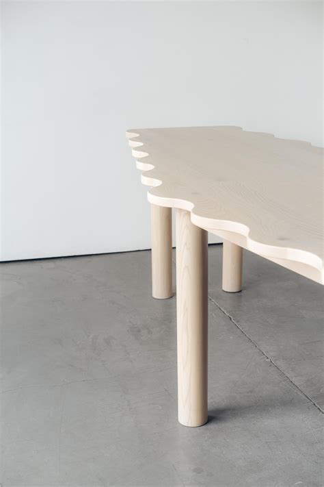 Diamond Wave Dining Table Nude For Sale At Stdibs