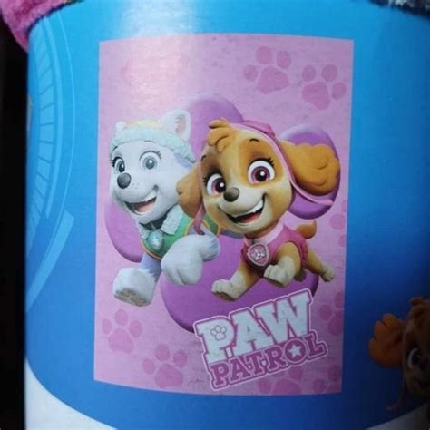 Paw Patrol Plaid Polaire Pink Polyester X Cm Pat