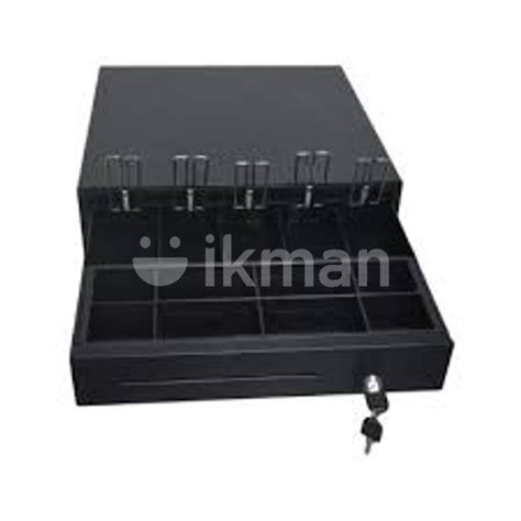 Cash Drawer 5 Bill 8 Coin Rj11 Black High End Metal Steel For Sale In