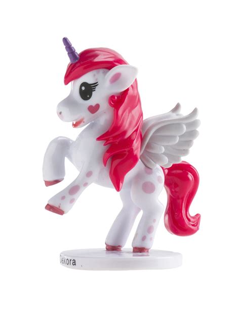 Figura In Pvc Decorazione Per Torta Cake Topper Unicorno