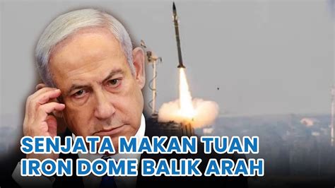 Iron Dome Balik Arah Saat Serang Drone Hizbullah Warga Sipil