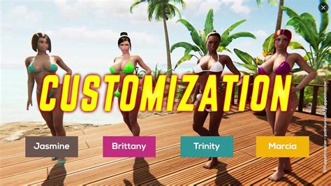 Futanari Big Tits Babes Having Foursome Sex On A Beach In A3d Animation