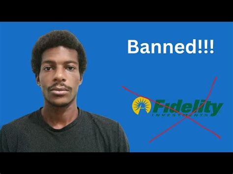I Was Banned From Fidelity Investments - YouTube
