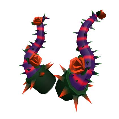 Spooky Spiked Rose Horns S Code Price RblxTrade