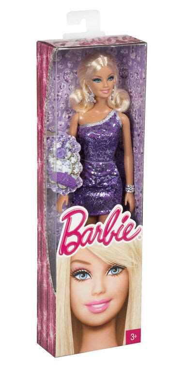 Barbie Glitz Doll Purple Dress Toys R Us Canada