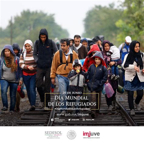 Día Mundial de los Refugiados Instituto Mexicano de la Juventud