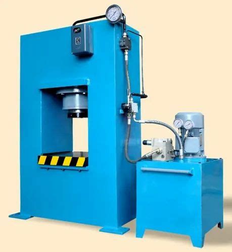 MAYANK Mild Steel H Frame Hydraulic Press Machine For Industrial