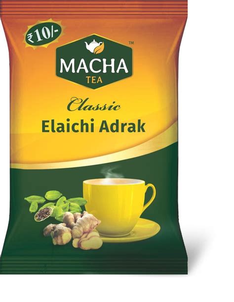 Macha Elaichi Adrak Tea Macha Cardamom Ginger Tea Granules