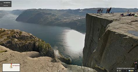 Amazing view from the Pulpit Rock, Norway - StreetViewFun