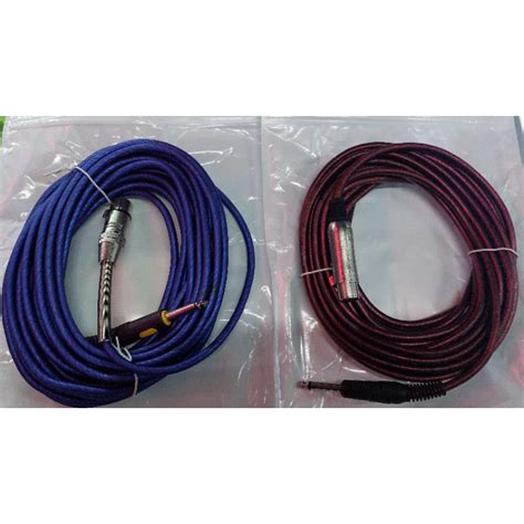 Microphone Wire Meters Heavy Duty Shopee Philippines