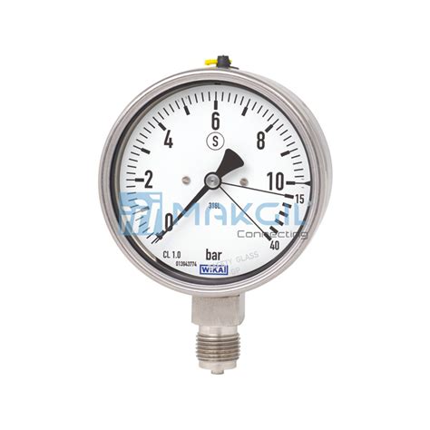 WIKA 232 36 233 36 Đồng hồ áp suất loại High Overpressure Safety