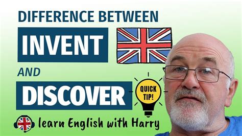 Difference Between Invent And Discover • Learn English With Harry 👴