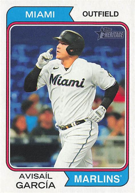 Topps Heritage Avisail Garcia Trading Card Database