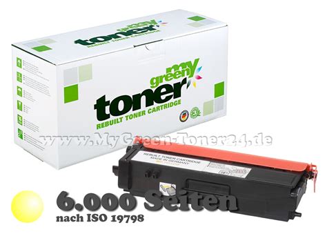 MyGreen-Toner24.de | Tonerkartusche, yellow, kompatibel mit Brother ...