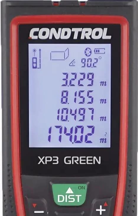 Лазерный дальномер Condtrol XP3 Green купить по цене 8990 руб. в Москве
