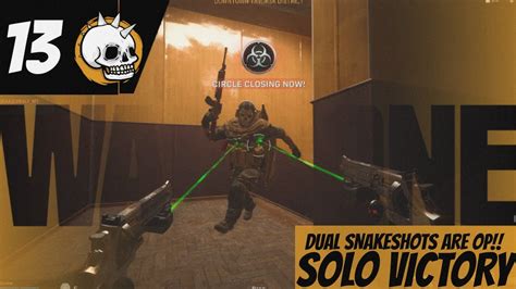 Warzone Solo Win With The Dual Snakeshot Revolvers Modern Warfare