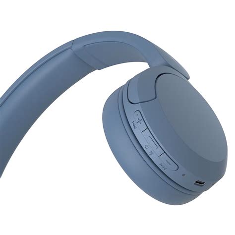 Sony WH CH520 Blue Headphones LDLC 3 Year Warranty