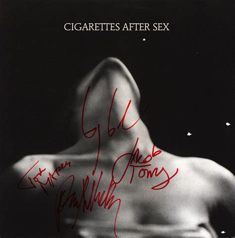 Autographed Cigarettes After Sex Vinyl Record Signed