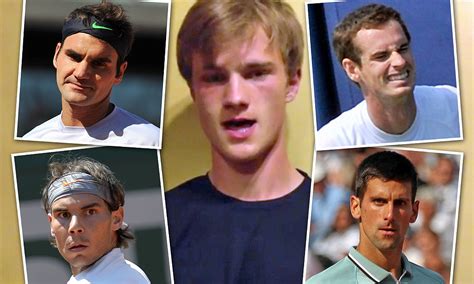 Josh Berry tennis impression VIDEO - Andy Murray, Novak Djokovic ...