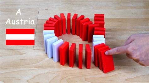 Alphabet Domino With Country Flag Colors Make Alphabet Letters With