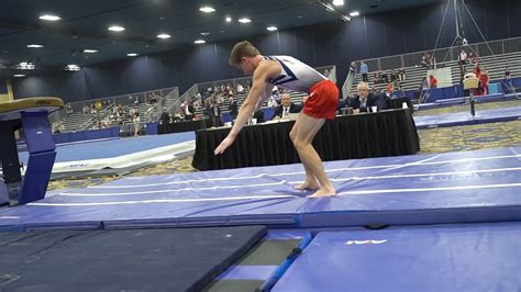 Kevin Penev Vault 2018 Winter Cup Junior Prelims YouTube