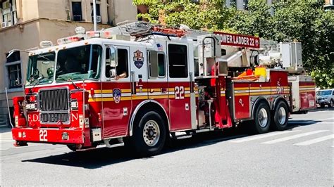 FDNY DIVISION 3 MESSENGER UNIT FDNY TOWER LADDER 22 FDNY BATTALION