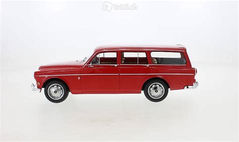 NEU Volvo P220 Amazon Kombi Phase I 1962 1967 Rot 1 18 Im Kanton