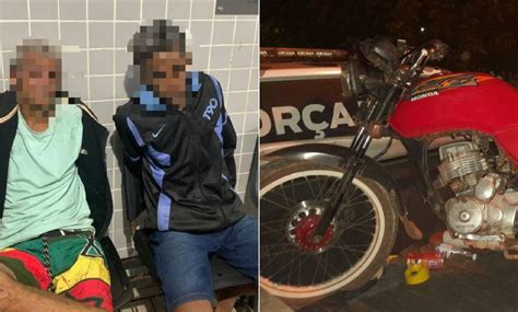 Dois Suspeitos De Assaltos S O Presos Por Roubo De Motos E Celulares Em