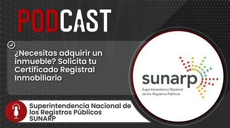 Podcast ¿qué Contiene El Certificado Registral Inmobiliario Y Por Qué