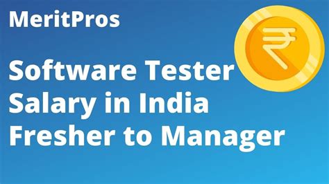 What Is Software Tester Salary In India Fresher To Manager Comparison