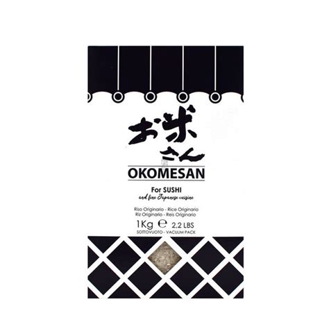 Okomesan Sushi Rice 1kg Short Grain Rice Nanukode Asia Shop