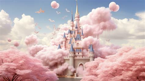 Pink princess castle 27289254 Stock Photo at Vecteezy