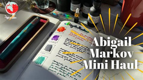 Stationery Mini Haul Abigail Markov And Third House Inks Youtube