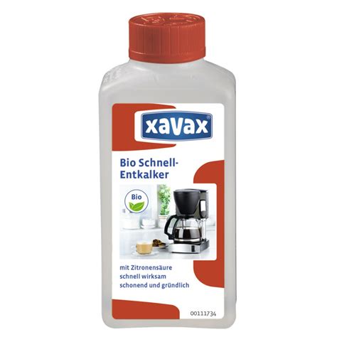 Xavax Bio Schnellentkalker Bei Expert Kaufen Reinigung Pflege