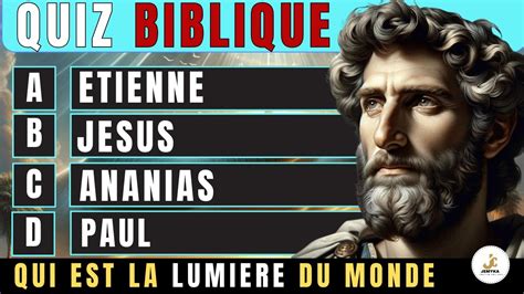 Quiz Biblique Testez Vos Connaissances Sur La Bible Jeux Biblique