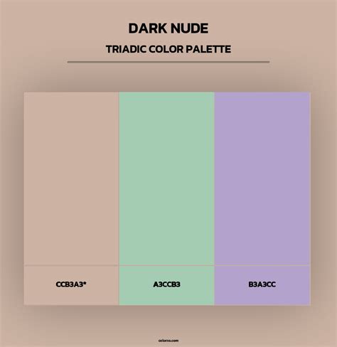 Dark Nude Color Palettes Colorxs