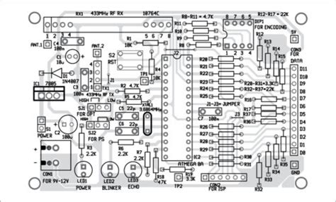 Rf Transmitter Receiver Circuit Diagram Circuit Diagram