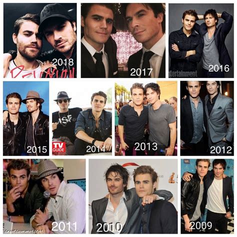 Paul Wesley And Ian Somerhalder 8yrs Of Best Friends Vampire Diaries